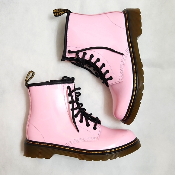Dr. Martens Other - Dr. Martens Pink Patent Lamper boots (toddler size 3)